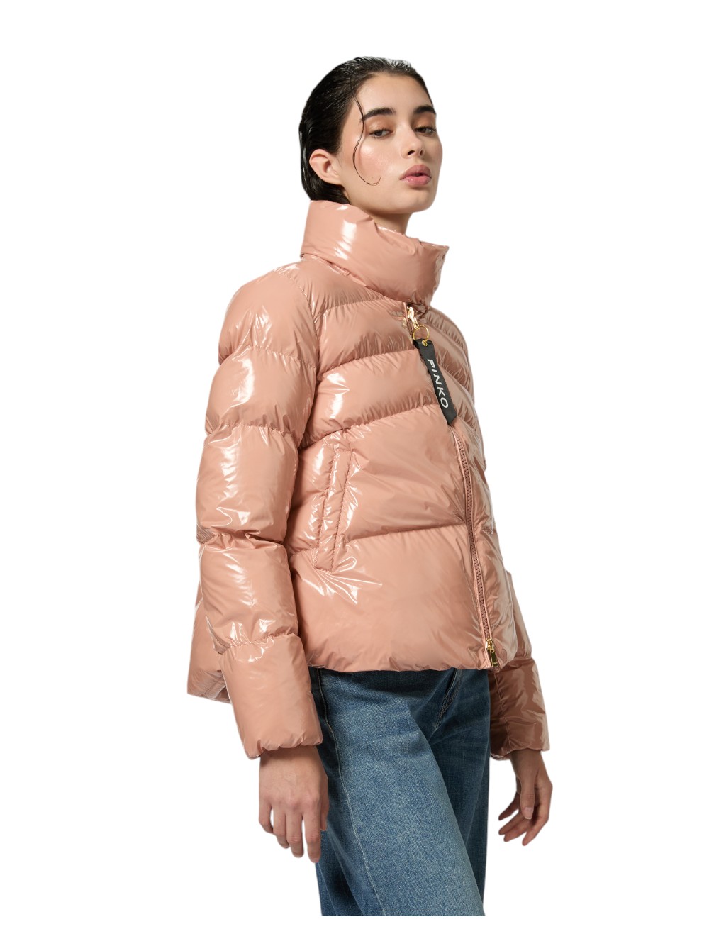 コート PINKO CAPPERI CABAN PINKO Cappotto caban corto doppiopetto in panno 