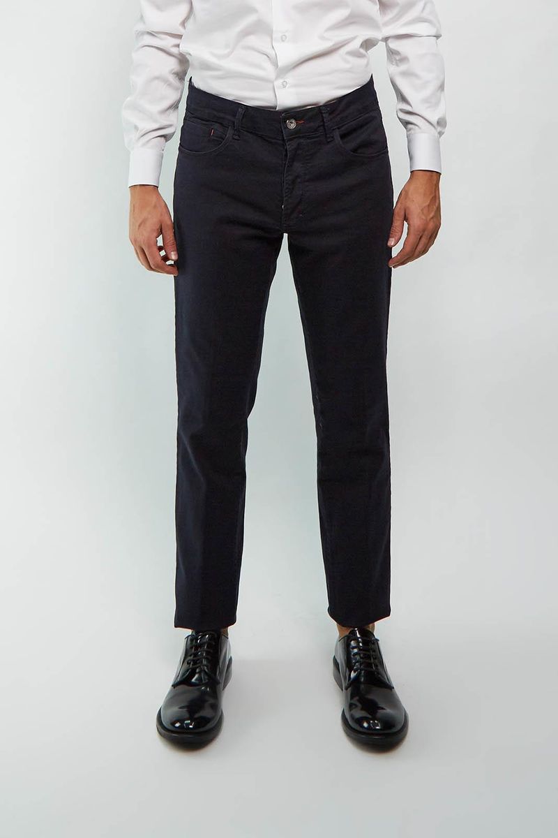 Enrico Coveri Store Pantalone 5 Tasche In Cotone Hodler Uomo