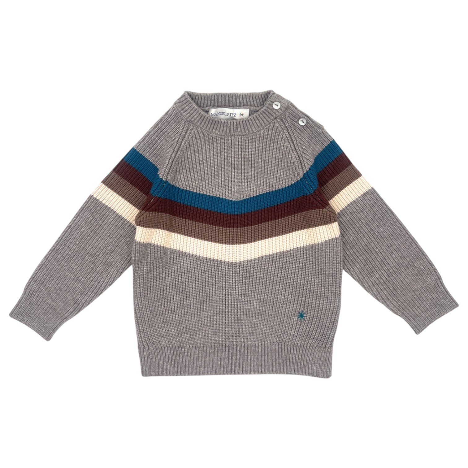 MANUEL RITZ KIDS MAGLIA GIROCOLLO NEONATO