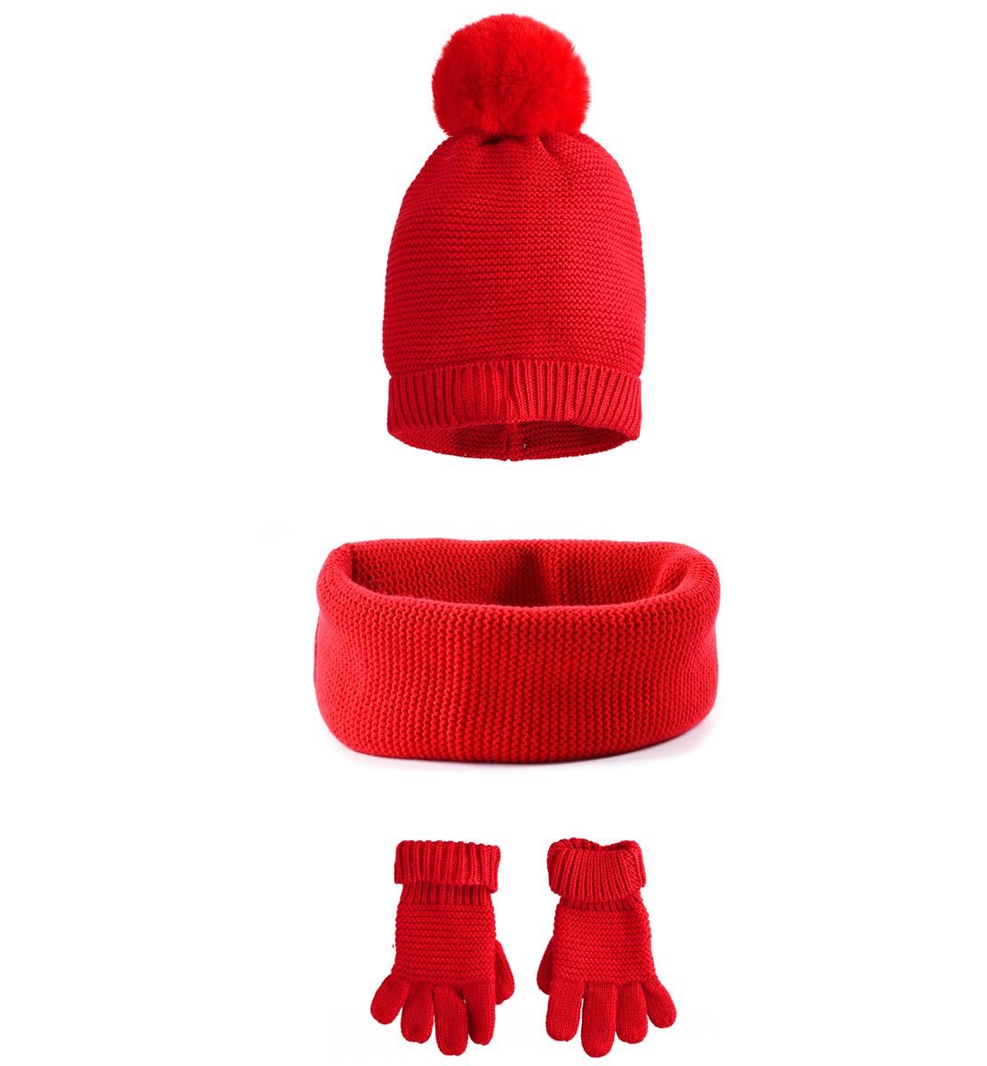 Sarabanda Set Cappello + Sciarpa + Guanti Bimba 0.3532/00 - Alesi Bimbi