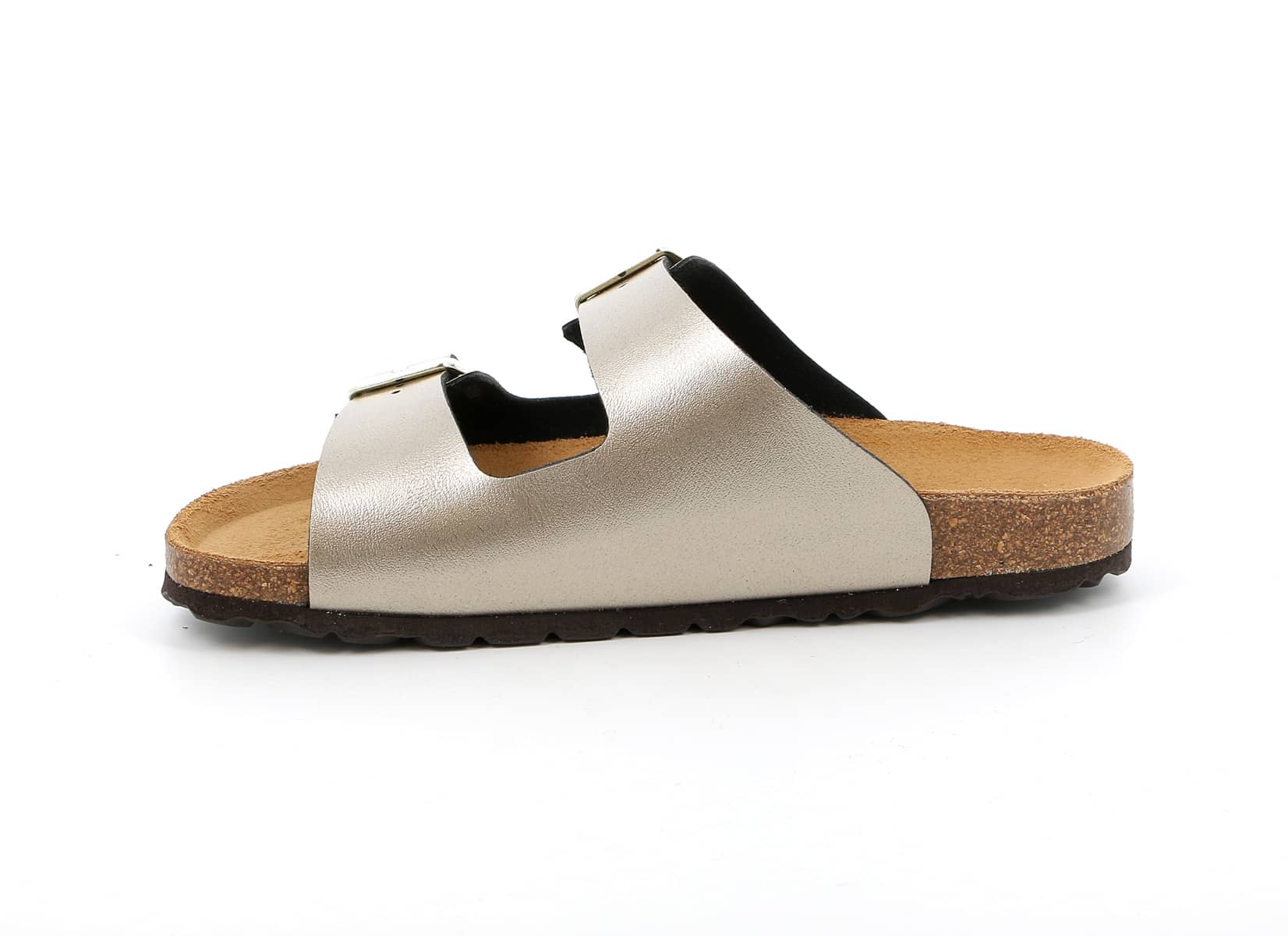 Grunland Damen Hausschuhe Sara Zweiband Sandalen Leder Hausschuhe Anatomisch - Bild 4 von 5