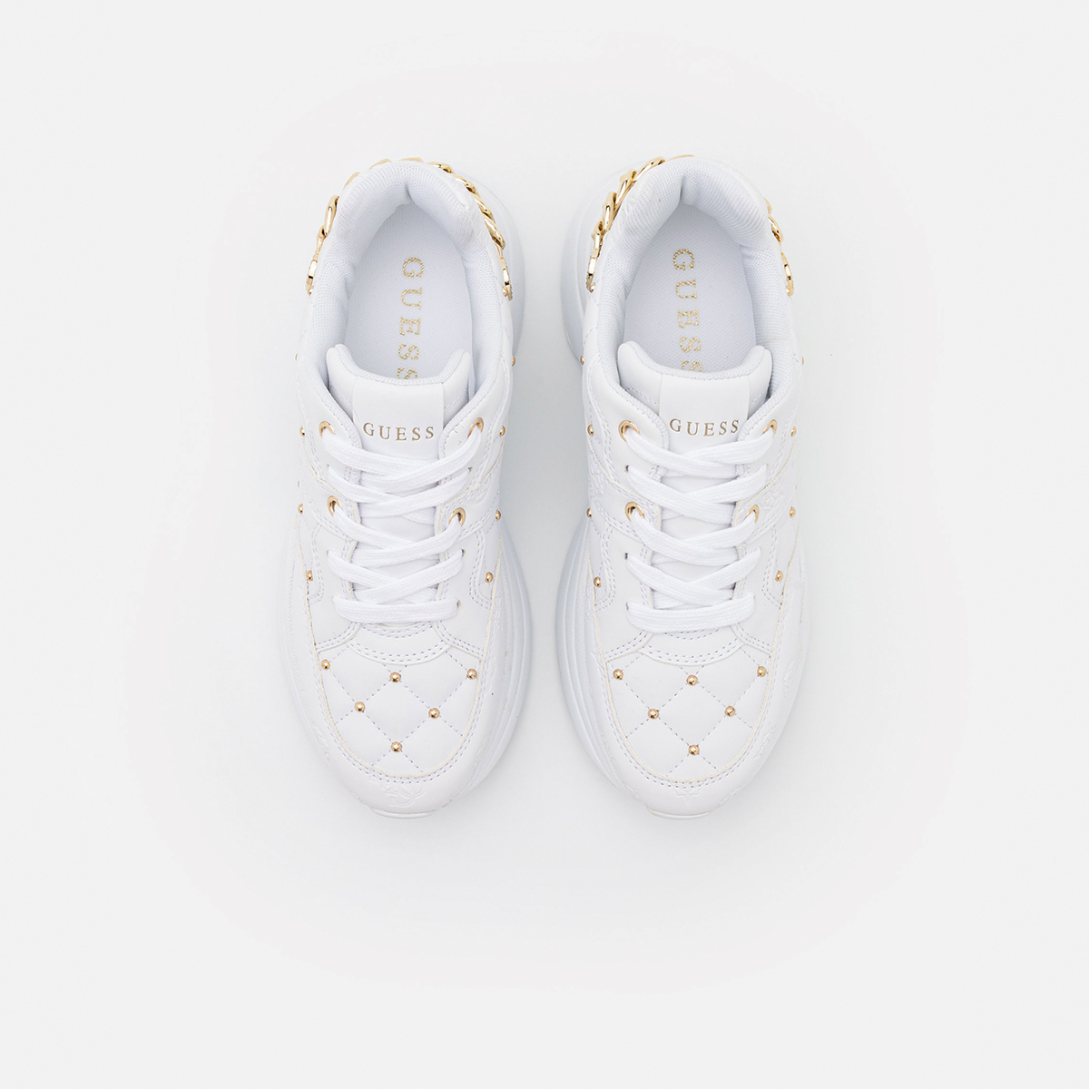 Sneakers alte da donna Guess, Collezione Primavera 2022 - Stileo.it