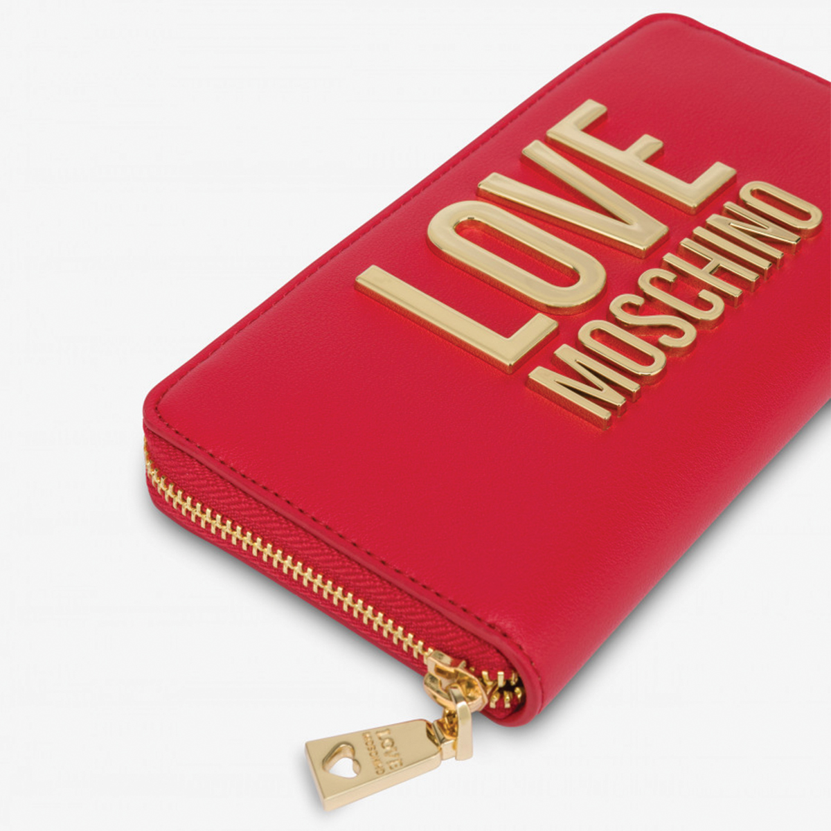 Love Moschino Portafoglio Rosso In Pelle