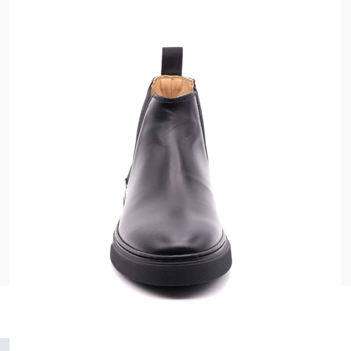 Frau Beatles In Pelle Nero/Marrone