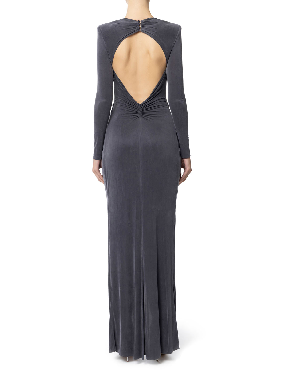 ABR2451E2 Elisabetta Franchi Red Carpet Dress In Jersey