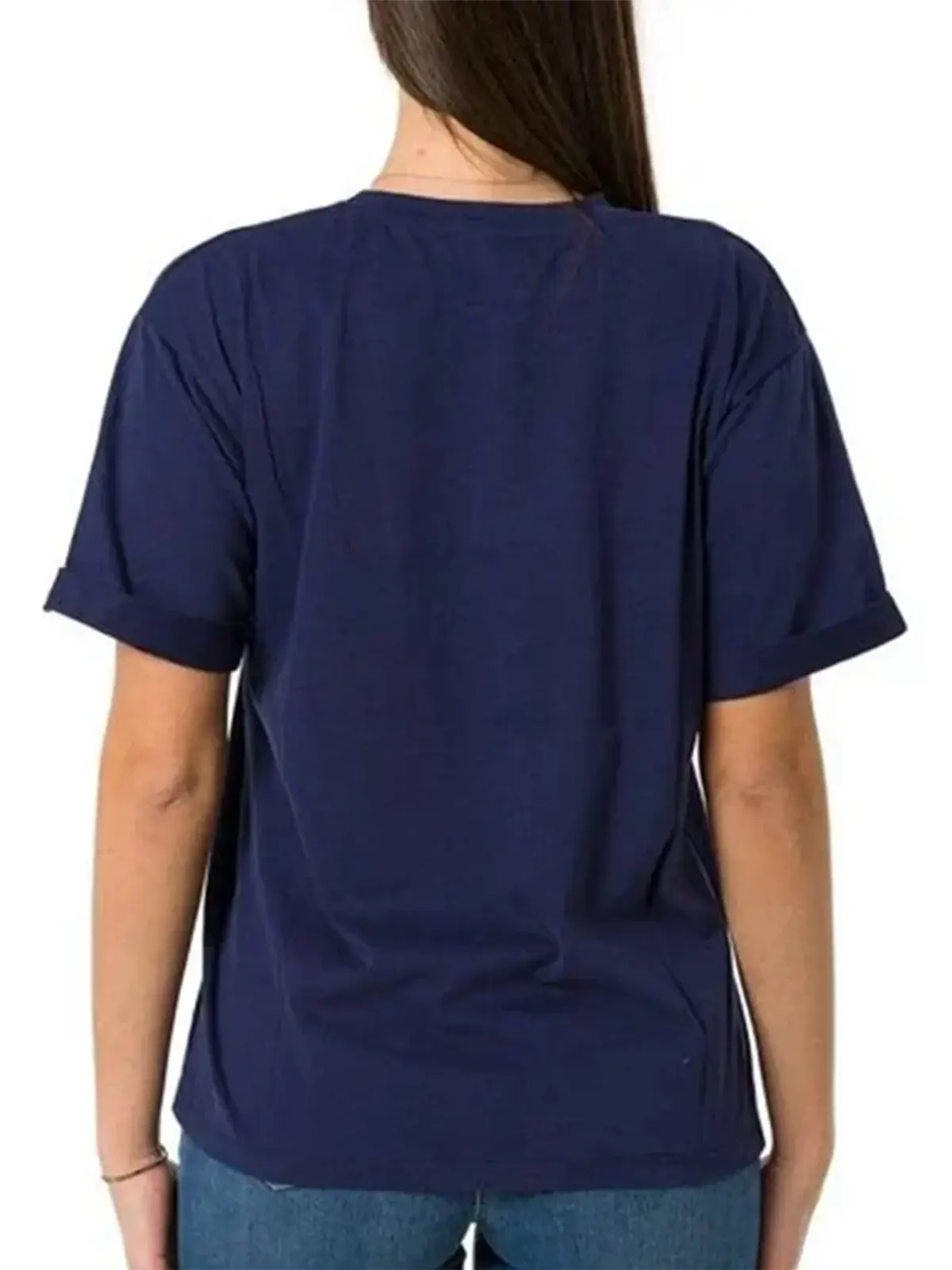 【Elisabetta Franchi】エンボスロゴ入りジャージーTシャツ MA03551E2 Elisabetta Franchi T-Shirt In Jersey Con Patch Logo