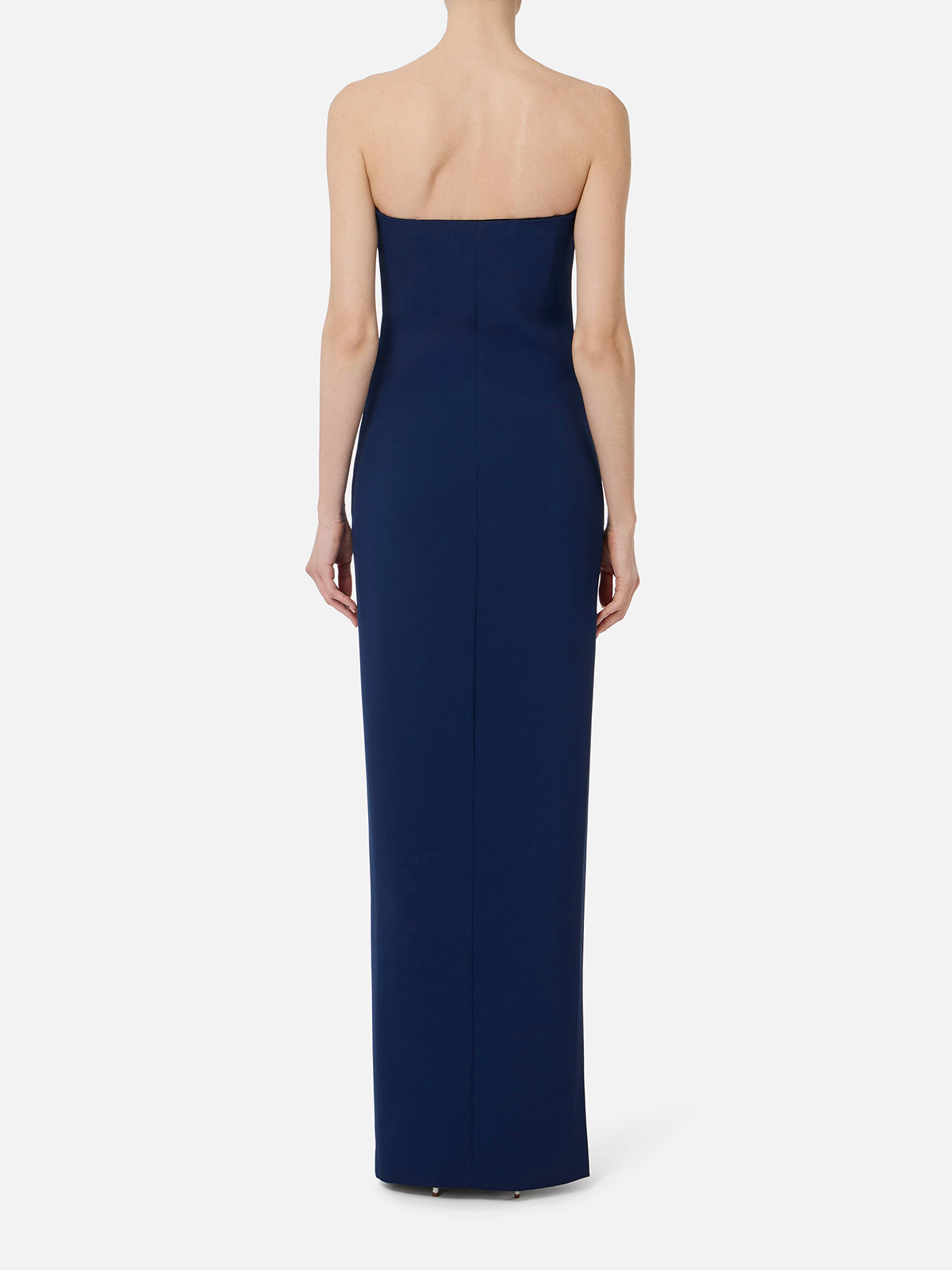 ABR4652E2 Elisabetta Franchi Red Carpet Dress In Double