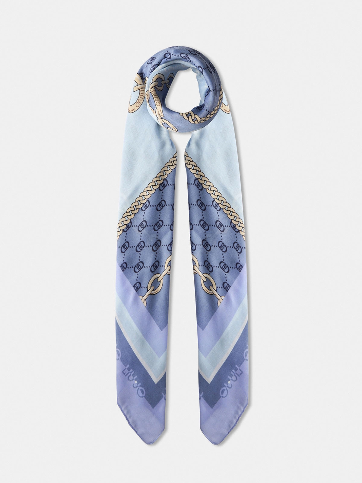スカーフ LIU JO Woman Neck scarf Sky 2A5039T0300 X0666 LIU JO: Neck scarf woman - Sky | Liu Jo neck scarf