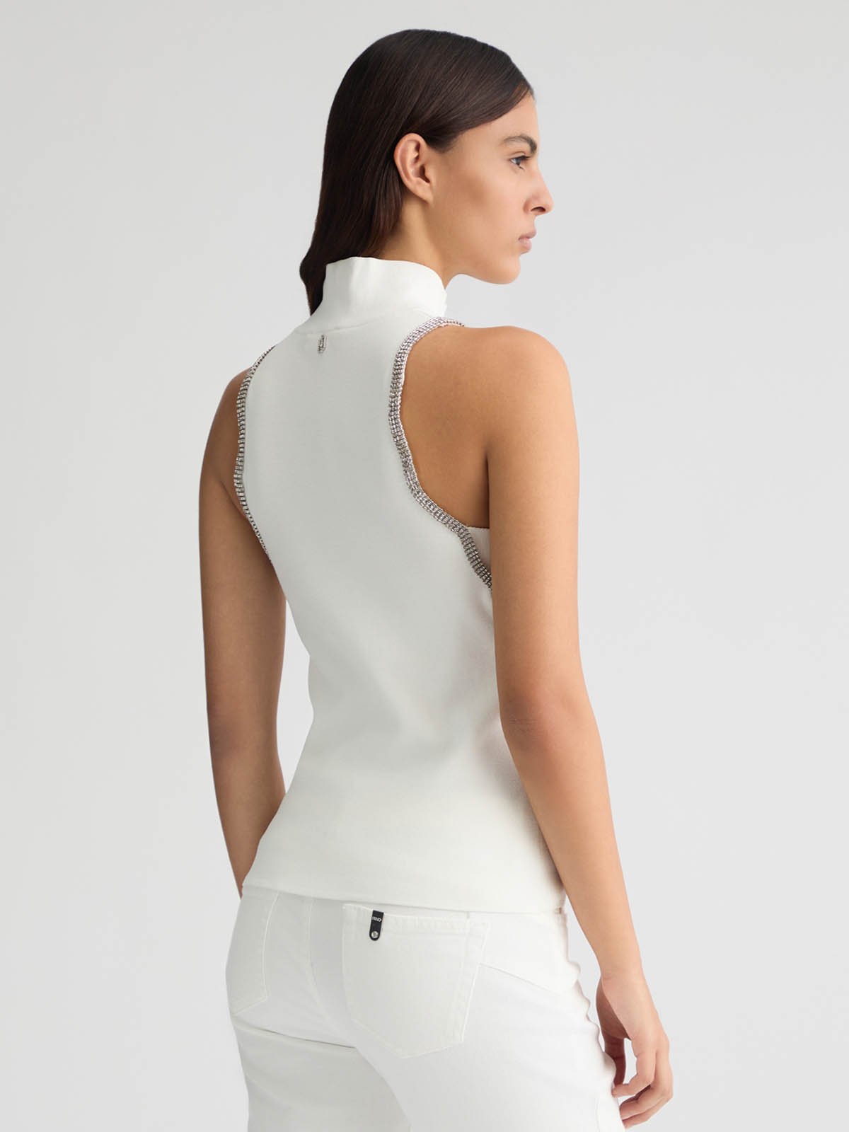 ショートパンツ LIU JO Woman Short White WA5441T4282 10701 Women's Cotton Blend Shorts White - Liu Jo | Martini 900