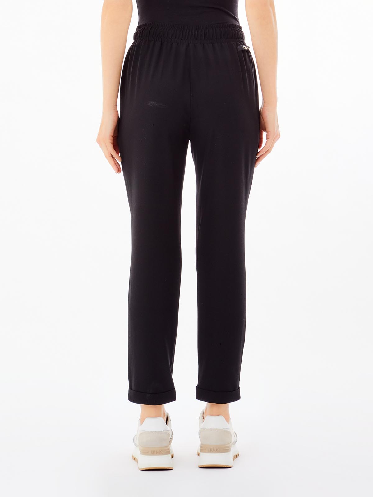 パンツ LIU JO Woman Pants Black TA5051FS000 22222 Sweatpants colour black | Liu Jo