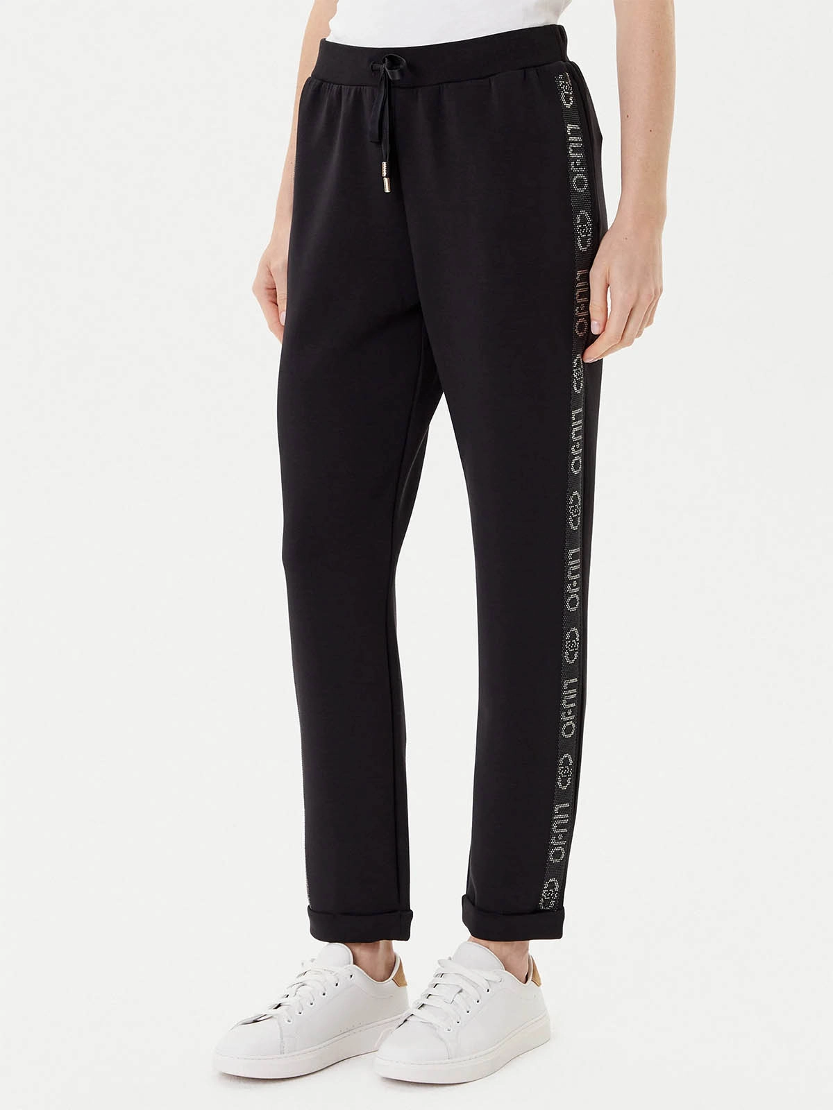 パンツ LIU JO JOGGING FLEECE PANTS Women's Joggers | Italian Designer Joggers & Sweatpants | LIU JO