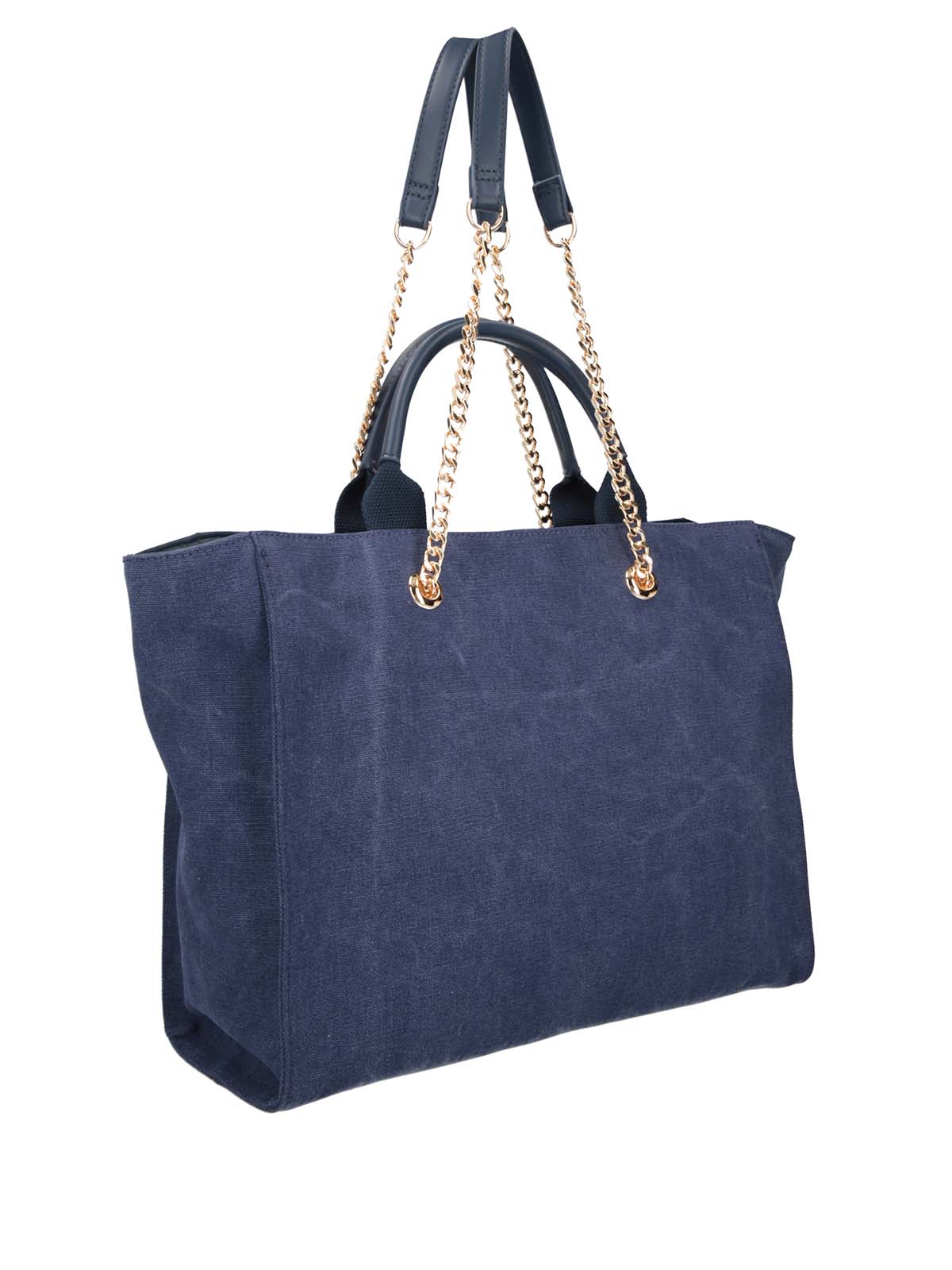 トートバッグ LIU JO Woman Tote bags Blue AA5150E0087 X0682 Liu Jo bags for women's Blue 2025 | Shop online at THEBS