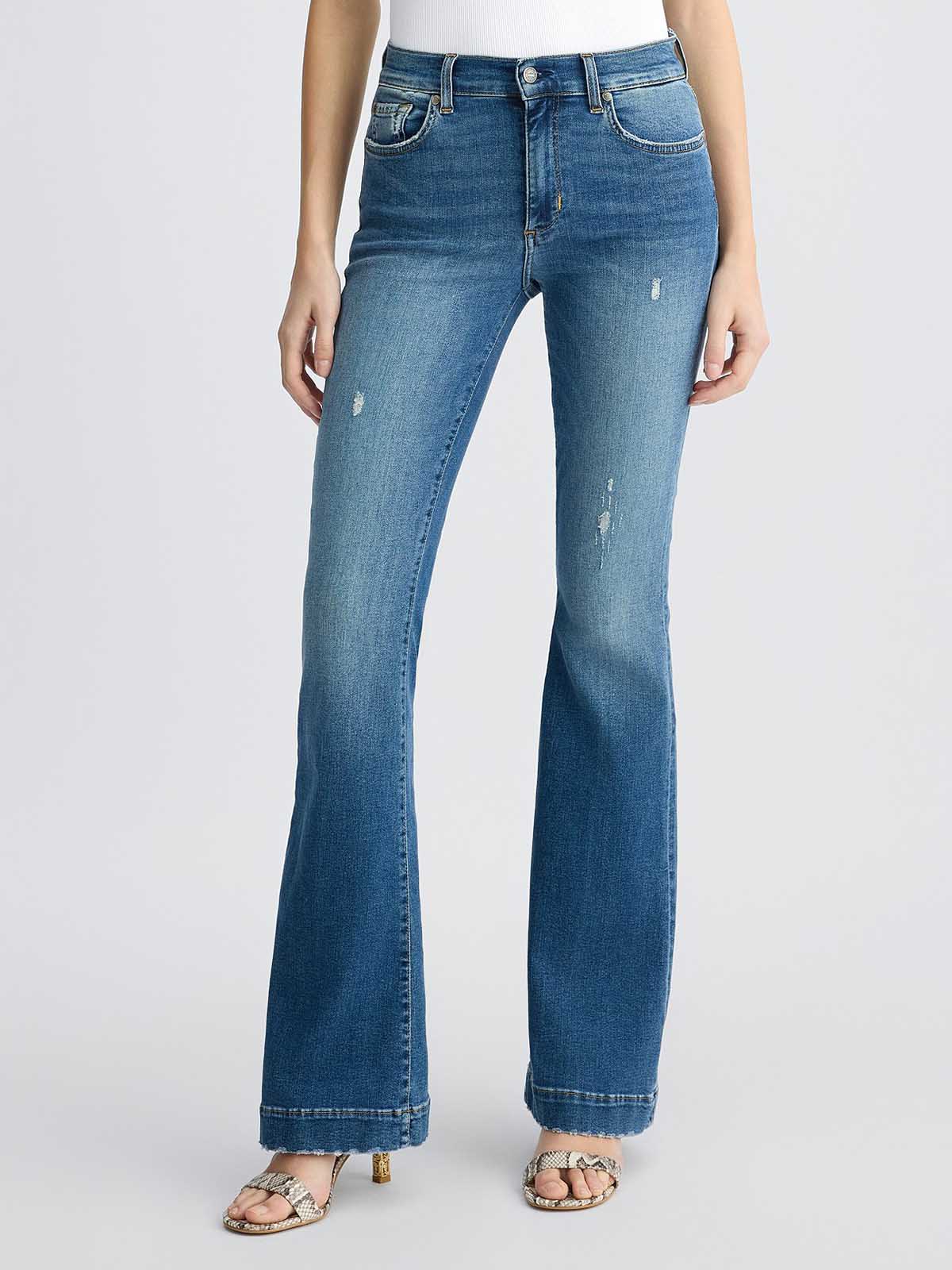 デニム・ジーパン LIU JO Women Denim Pants UA5066DS615 78848 Blue LIU JO: Jeans woman - Denim | Liu Jo jeans UA5066DS615