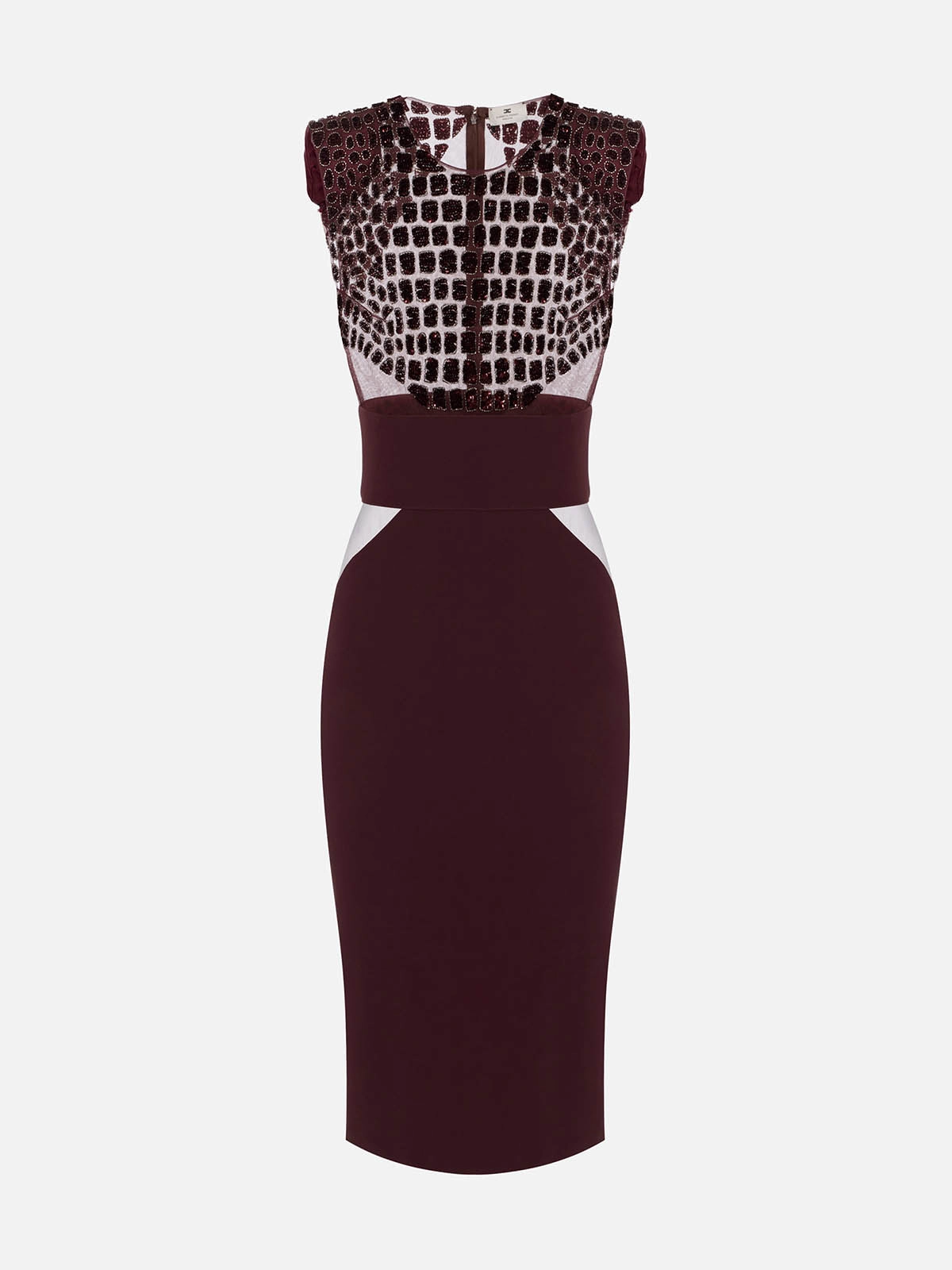 ワンピース ELISABETTA FRANCHI LIGHT CREPE DRESS WITH TULLE ELISABETTA FRANCHI | Light pink Women's Long Dress | YOOX