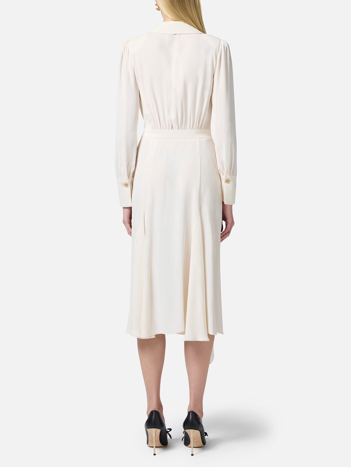 【ELISABETTA FRANCHI】ミディドレス ペンシル ベルト ELISABETTA FRANCHI】ミディドレス ペンシル ベルト (ELISABETTA