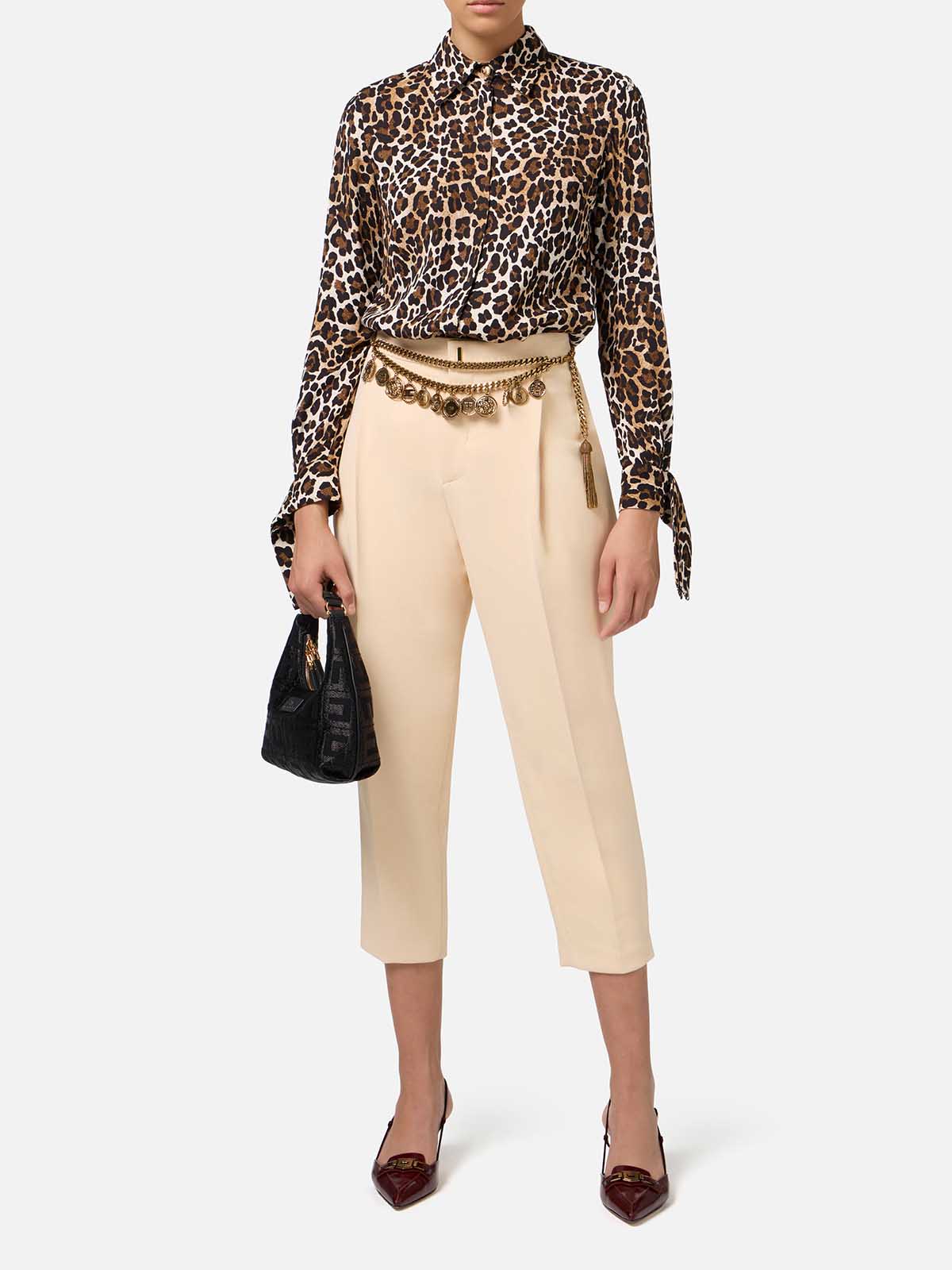 Elisabetta Franchi AB70451E2DC7 関税送料込 DRESS WITH MACRO BOW ELISABETTA FRANCHI AB70451E2 DC7