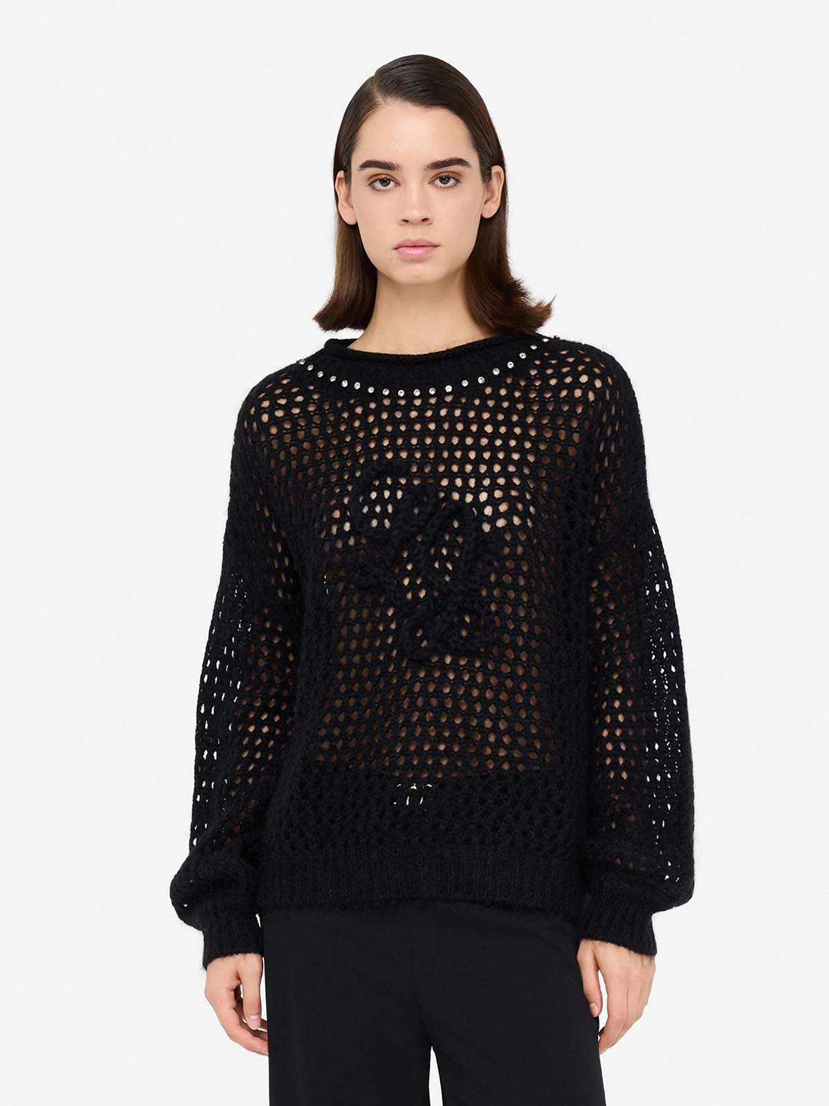 MF5430MS039 Liujo Maglia In Lana E Mohair