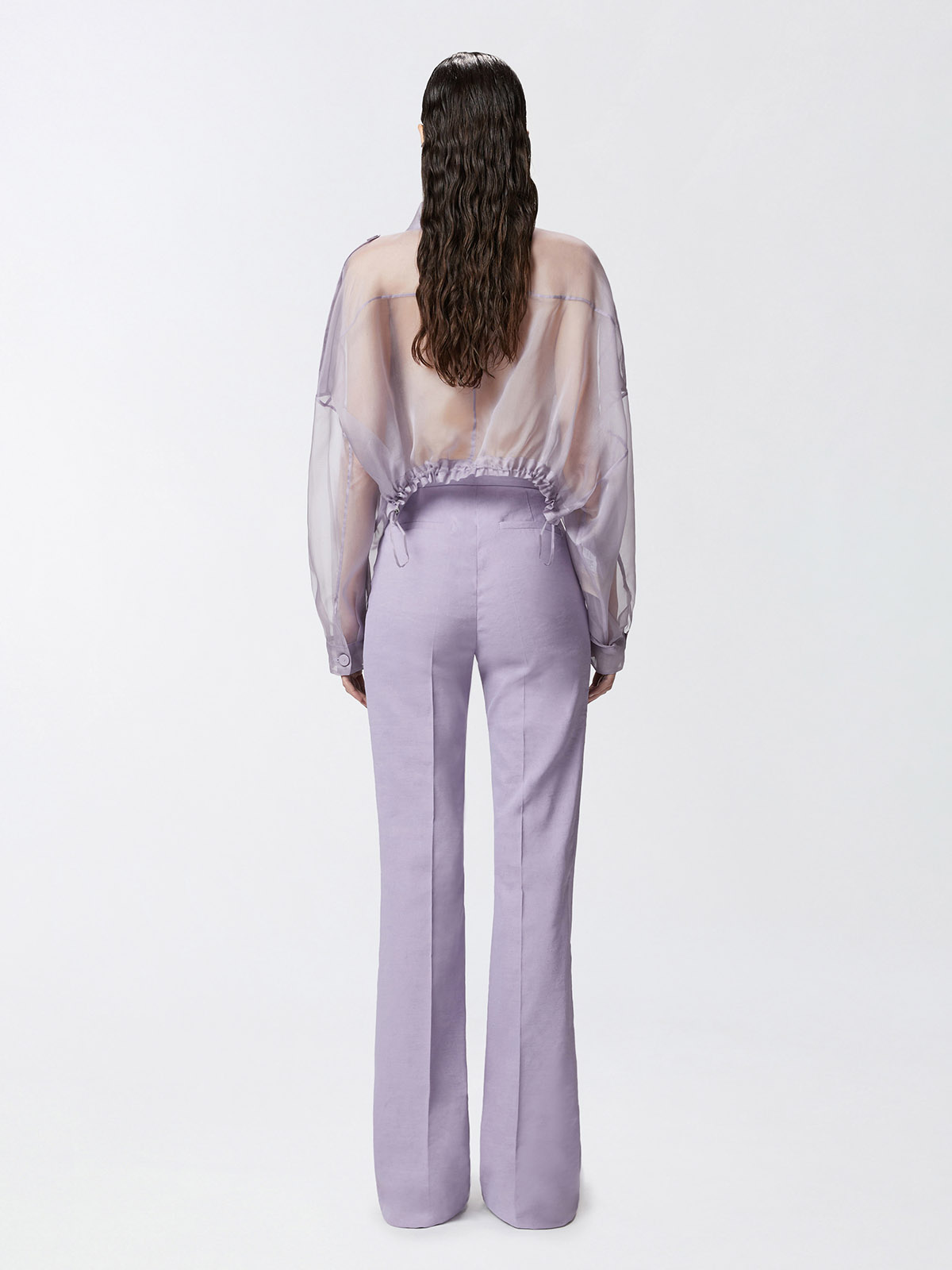 パンツ PINKO 104690A0IML31 pants 104690A0IM Pinko Pollo | Elegant Flared Linen Trousers