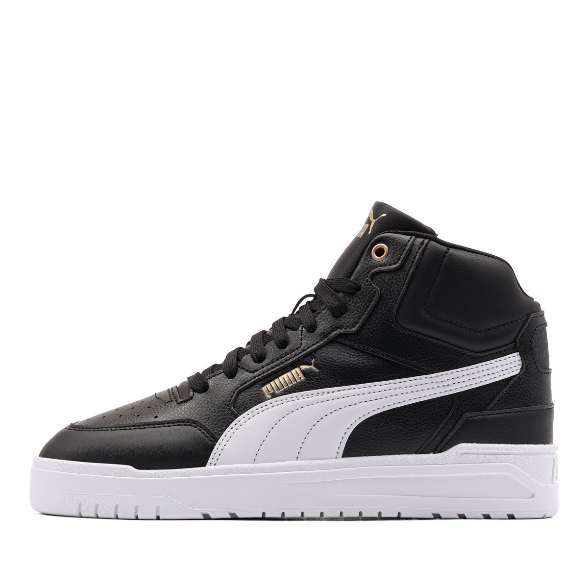 Le Puma Shuffle Downtown Mid Black sono sneakers alte dallo stile contemporan... - Foto 2 di 2