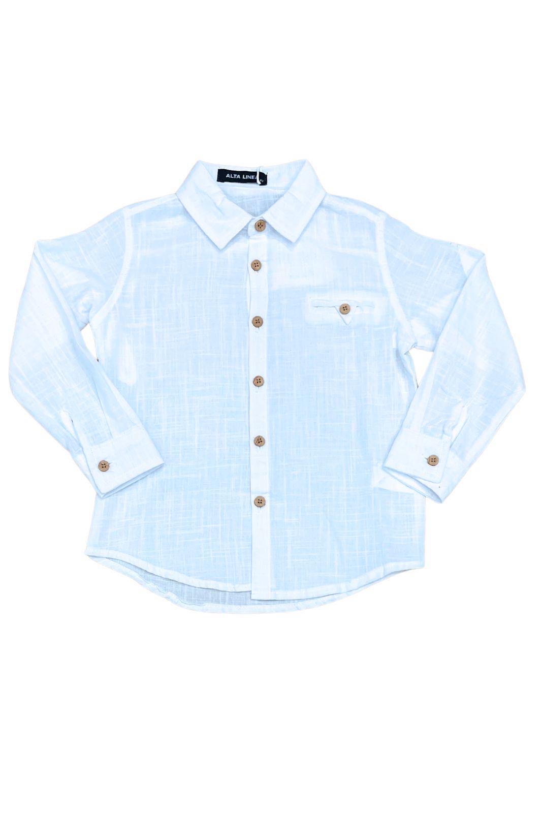 Pack 5 Magliette Maniche Lunghe Bambino - 100% Cotone, Mix Colori - Foto 5