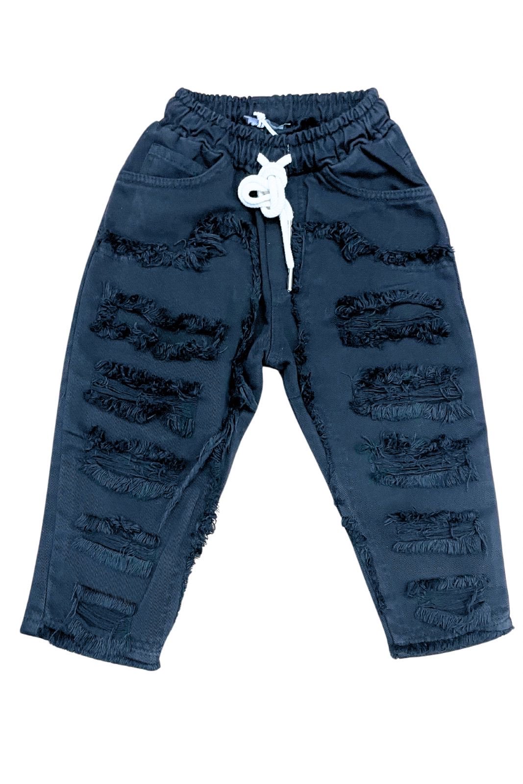 Pantaloncini Denim Per Ragazze - Cotone Comfort, Vita Bassa, Stile Casual - Foto 3