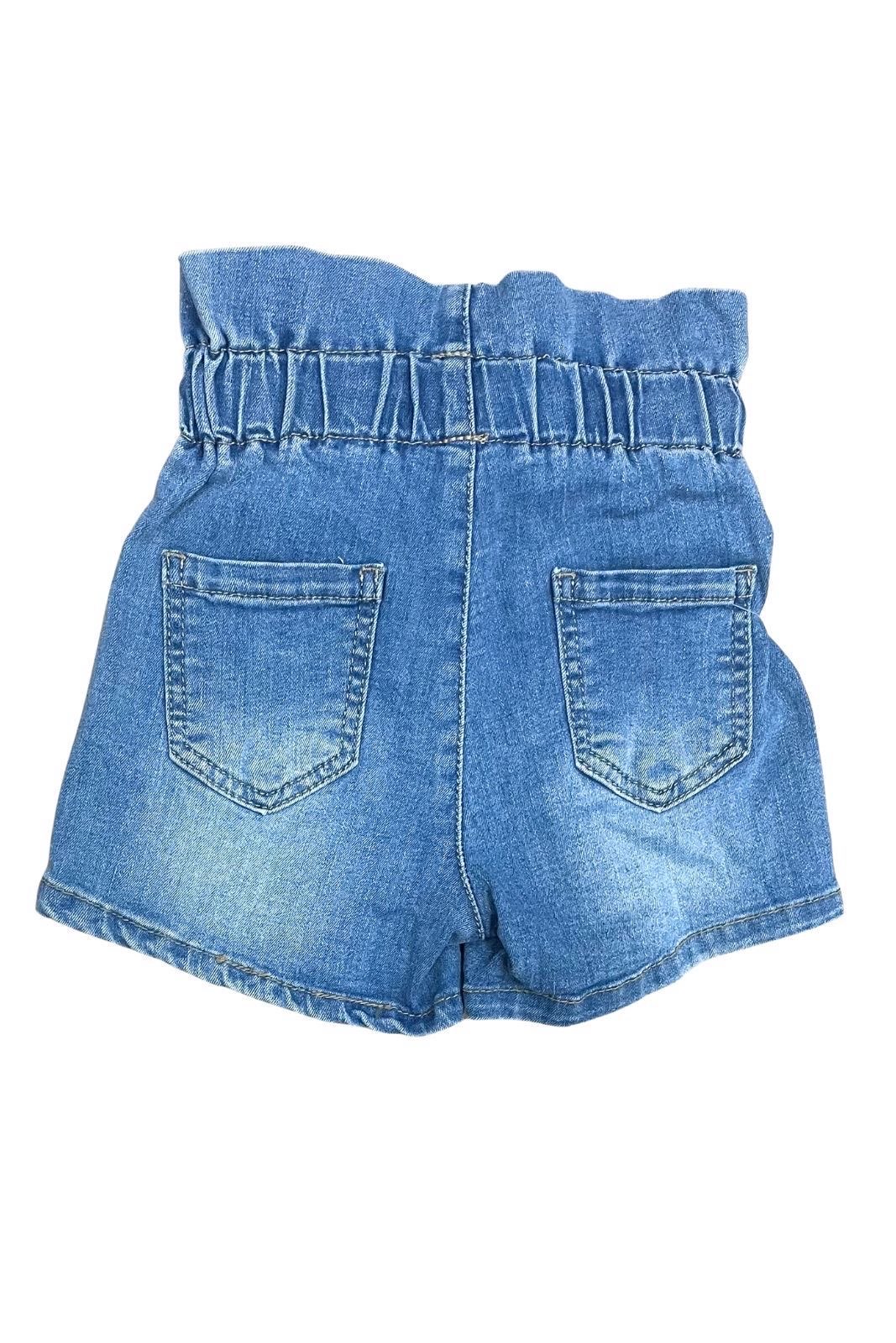 A2Z 4 Kids®: Jeggings In Denim Elasticizzato Neri Per Bambine (5-12 Anni) - Strappati