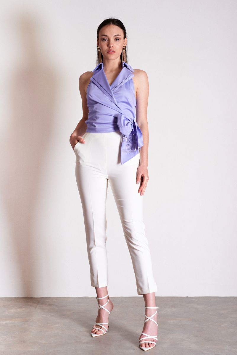 Elisabetta Franchi Pantaloni Pa38511e2 Donna - Masi Boutique