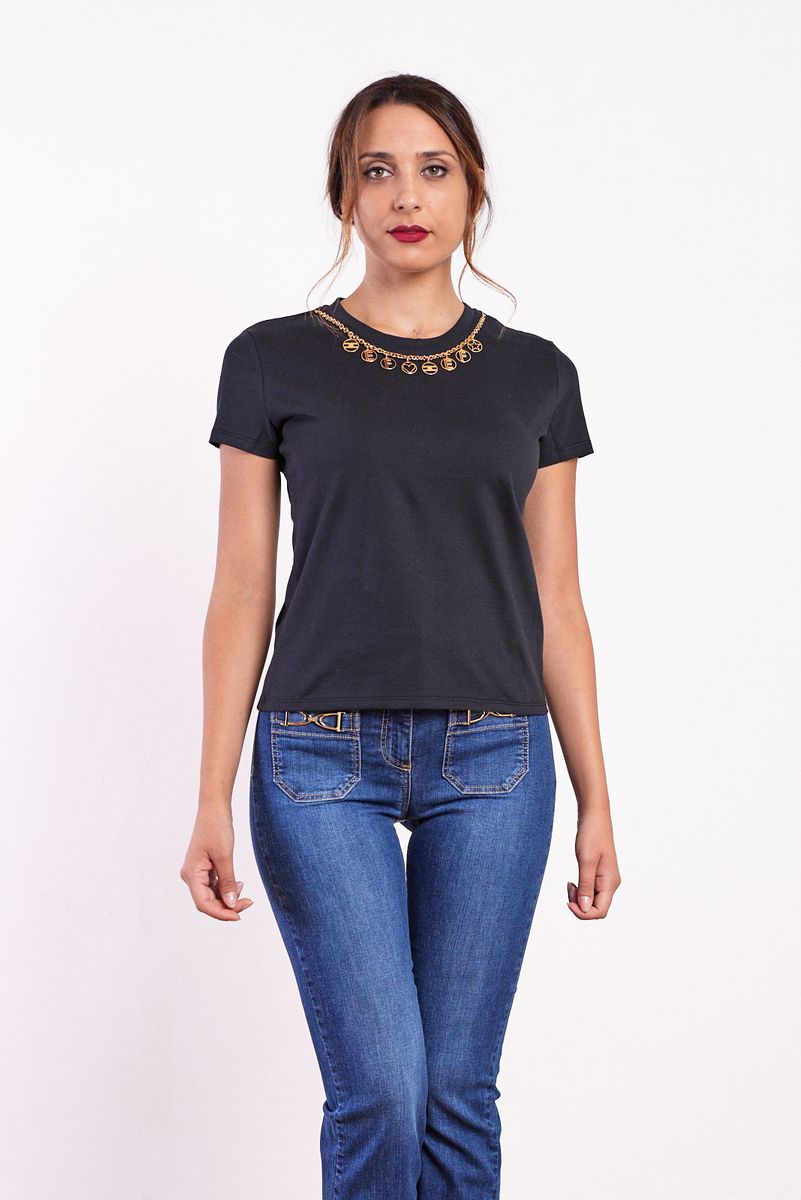 Elisabetta Franchi Maglia Ma20316e2 Donna - Masi Boutique