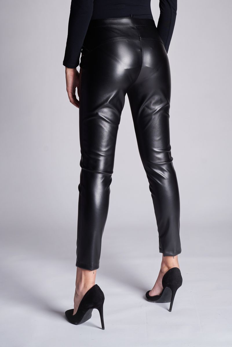 Liu Jo Pantalone Sigaretta In Ecopelle