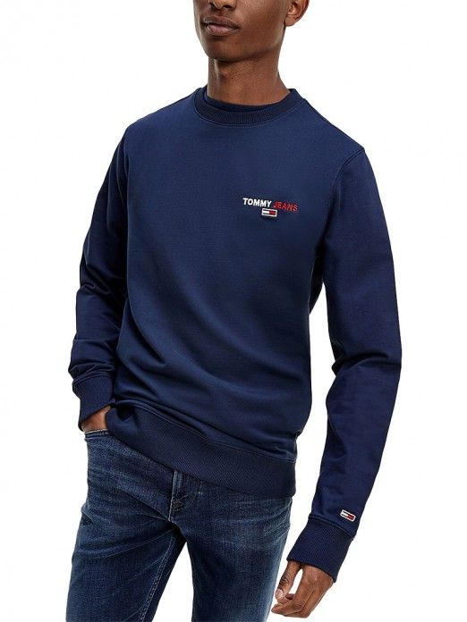 Felpa Tommy Jeans DM0DM08729 Girocollo | Dausilio multilab