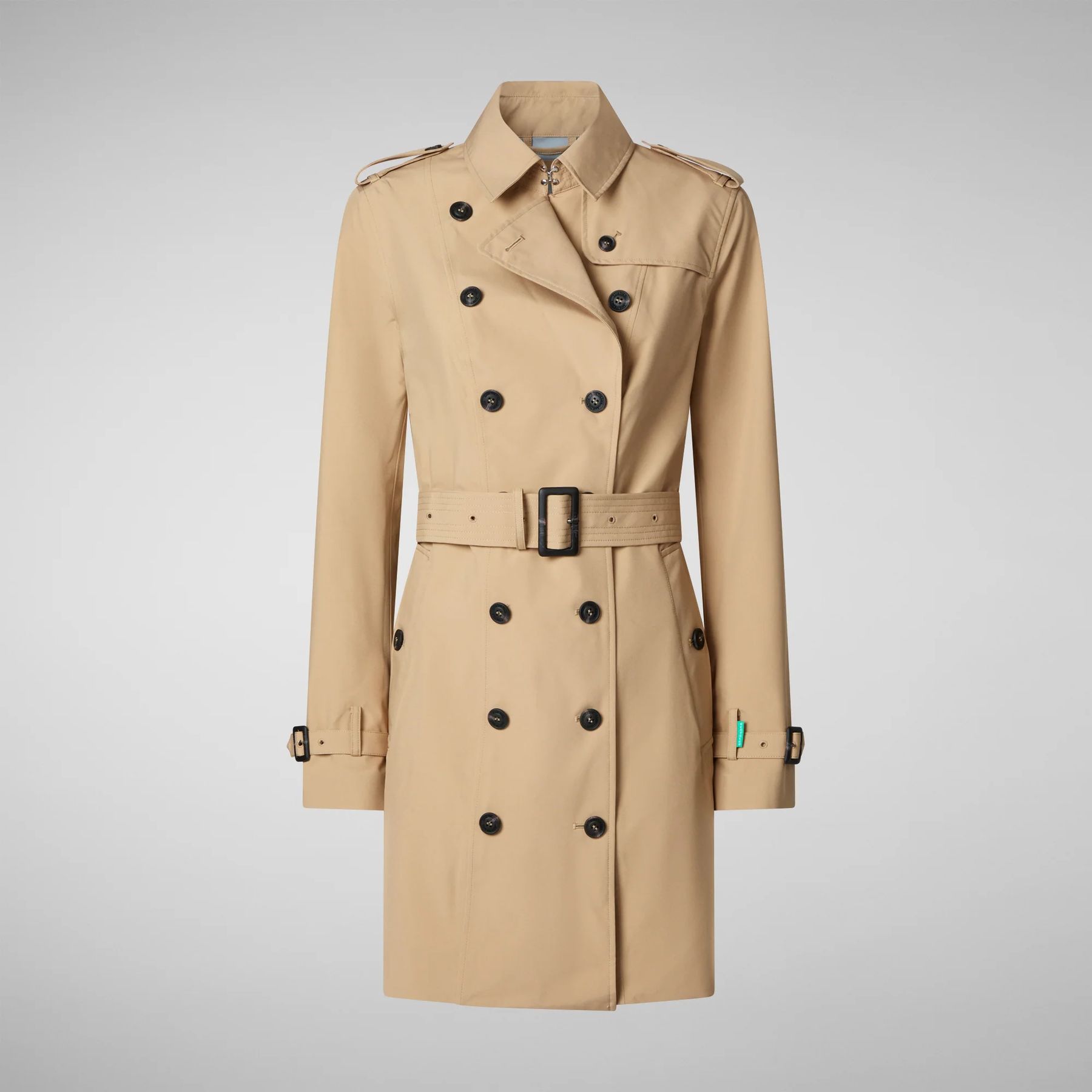 トレンチコート SAVE THE DUCK Women Trench Coats D43090W GRIN20 AUDREY 40015 SavetheDuckAudreyRaincoatinRai