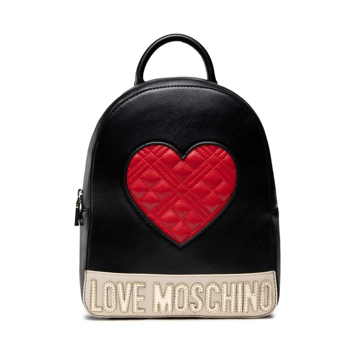 LOVE MOSCHINO 赤 ボタン付きブルゾン サイズ40 Love Moschino