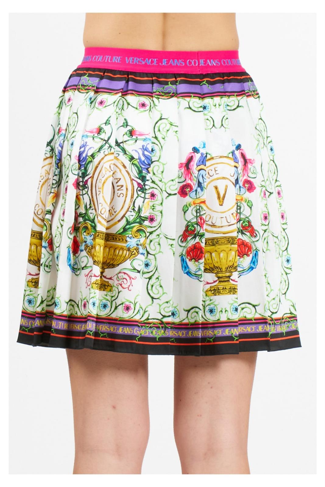 スカート VERSACE Gonna Bodysuit with cut-out details and baroque print brand