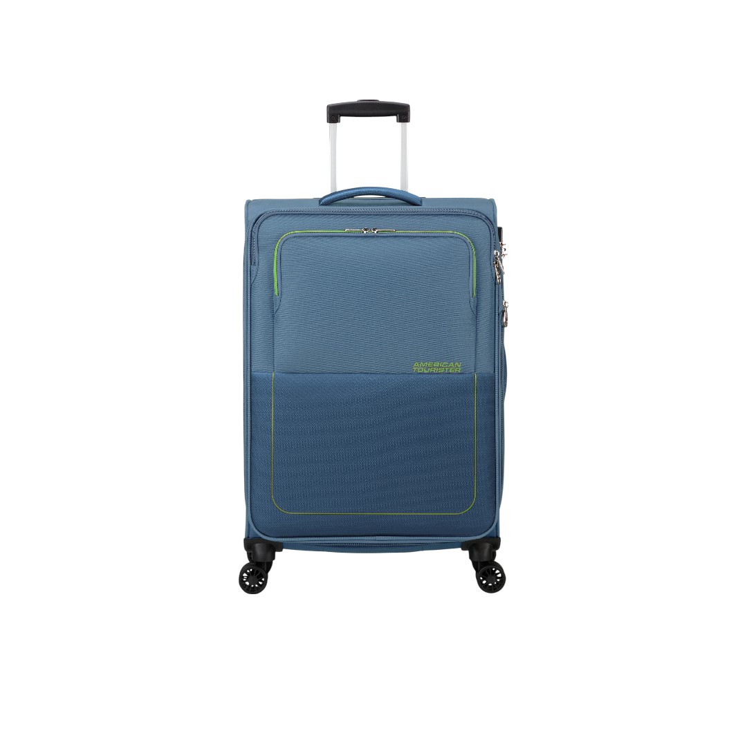 AIR WAVE-AMERICAN TOURISTER Medium Trolley Minimal but Fashionable Design. Le…