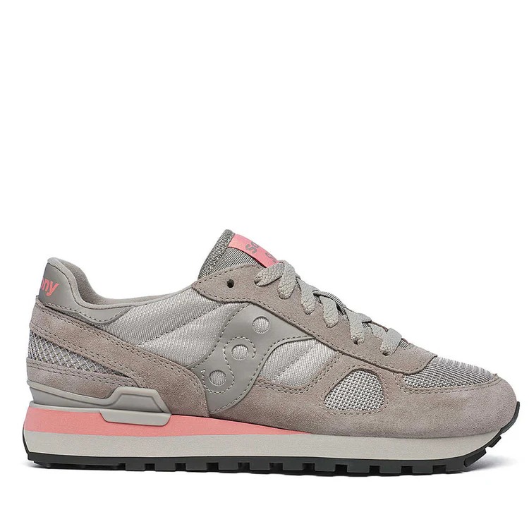 Saucony Shadow Original Donna Grey Pink S1108-883 Donna Grigio Tela 2023 - Imagen 2 de 5