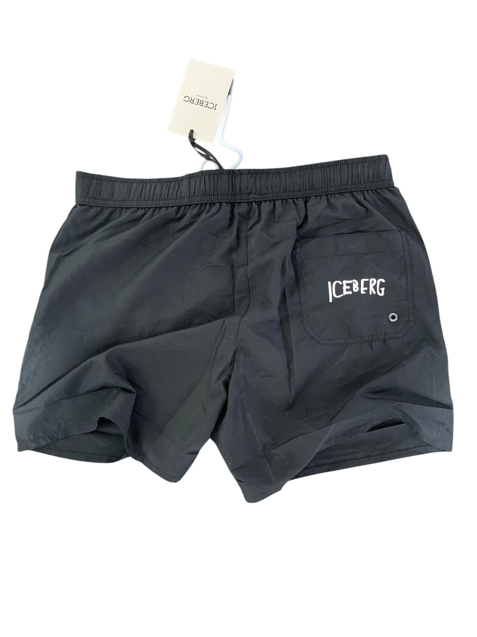 Iceberg Costume Mare Uomo Nero Elastico Costumi da bagno Uomo Nero 2025 - Imagen 3 de 3