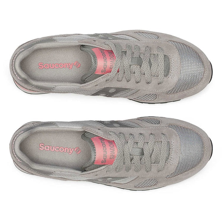 Saucony Shadow Original Donna Grey Pink S1108-883 Donna Grigio Tela 2023 - Imagen 5 de 5
