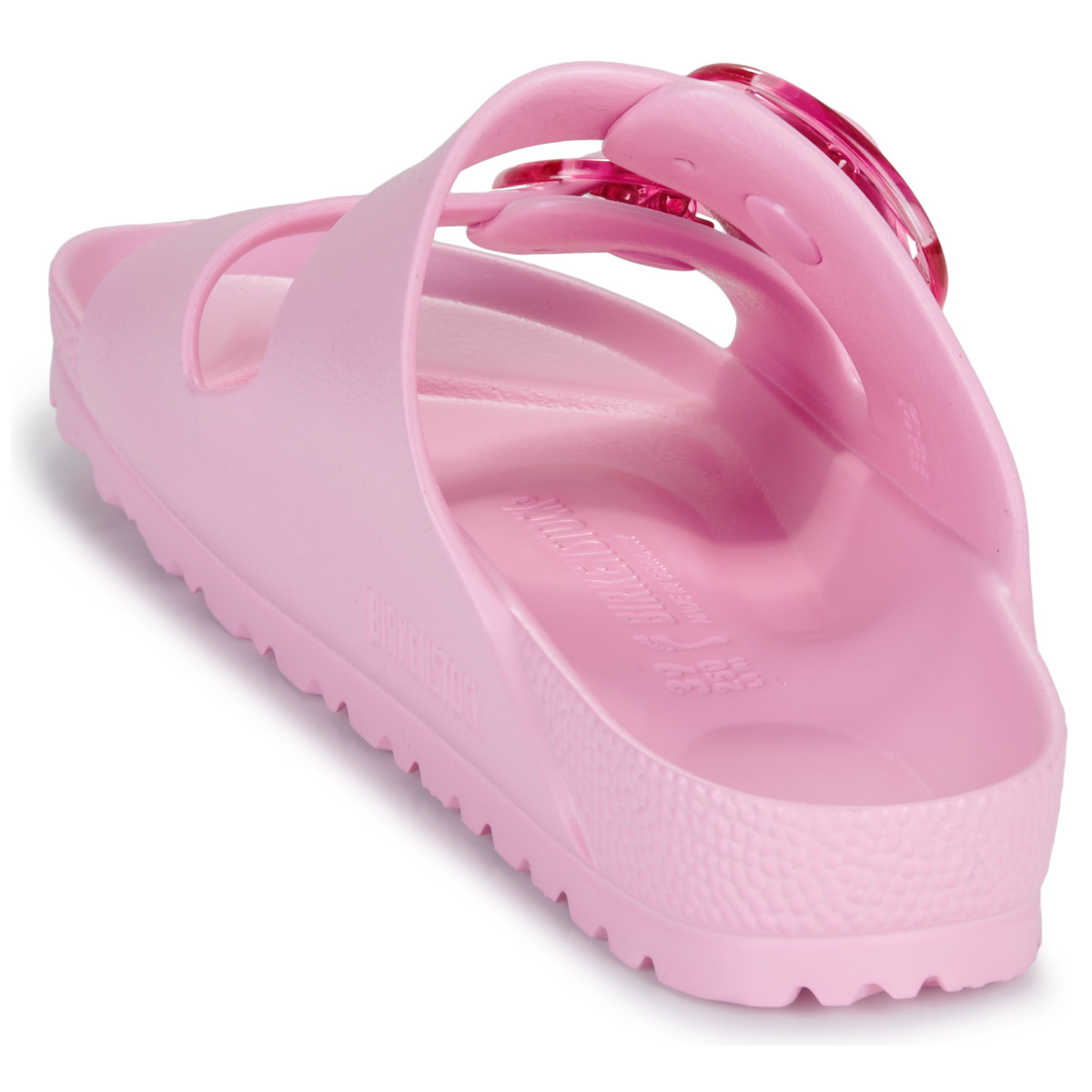 Birkenstock Arizona Double Big Buckle Rosa Fluo Donna 2025 Sandalo Unisex adu... - Imagen 3 de 5