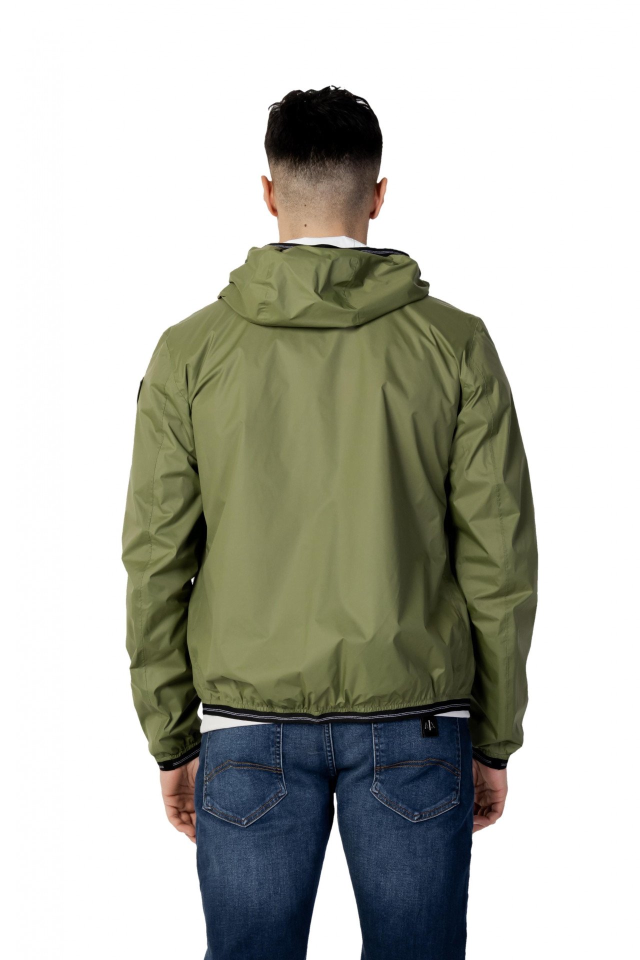 Blauer Giubbino Estivo Farrin Verde Militare Uomo 2025 Giacche Uomo Verde Pol... - Imagen 3 de 3