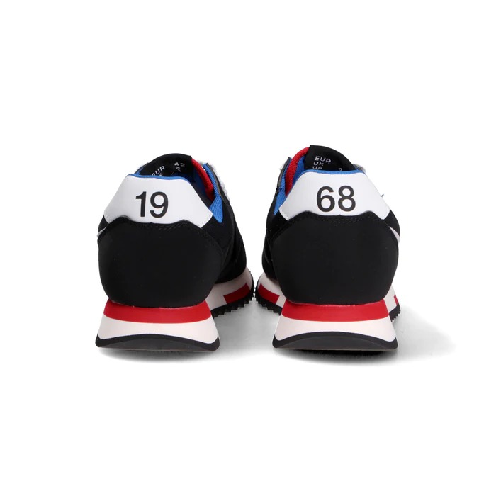 Sun68 AX Jaki Solid Blu Rosso Scarpe Uomo Blu Nylon 2023 - Imagen 4 de 7