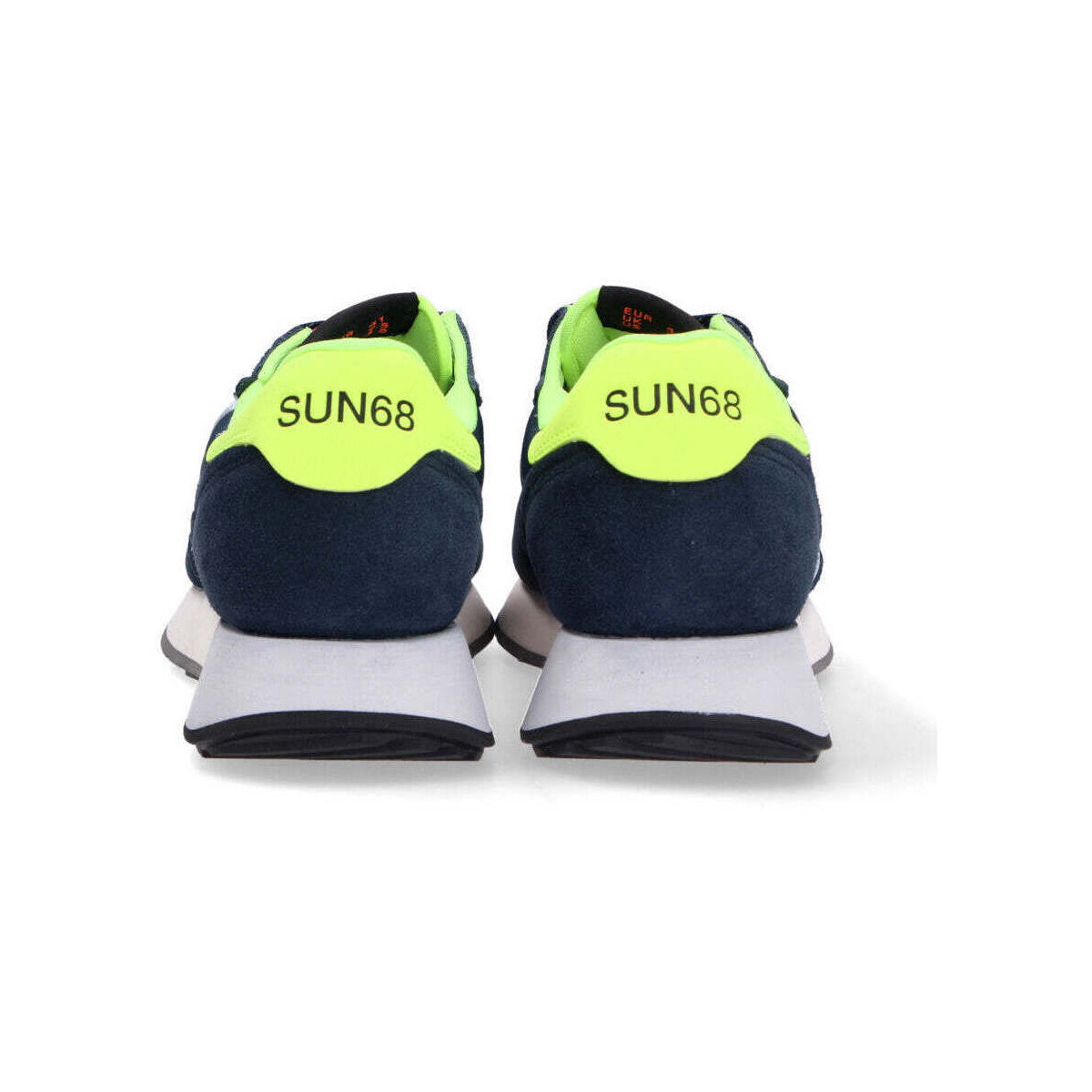 SUN68 Jaki Blu Fluo Arancio Uomo 2025 Scarpe Uomo Blu Nylon 2025 - Imagen 7 de 7