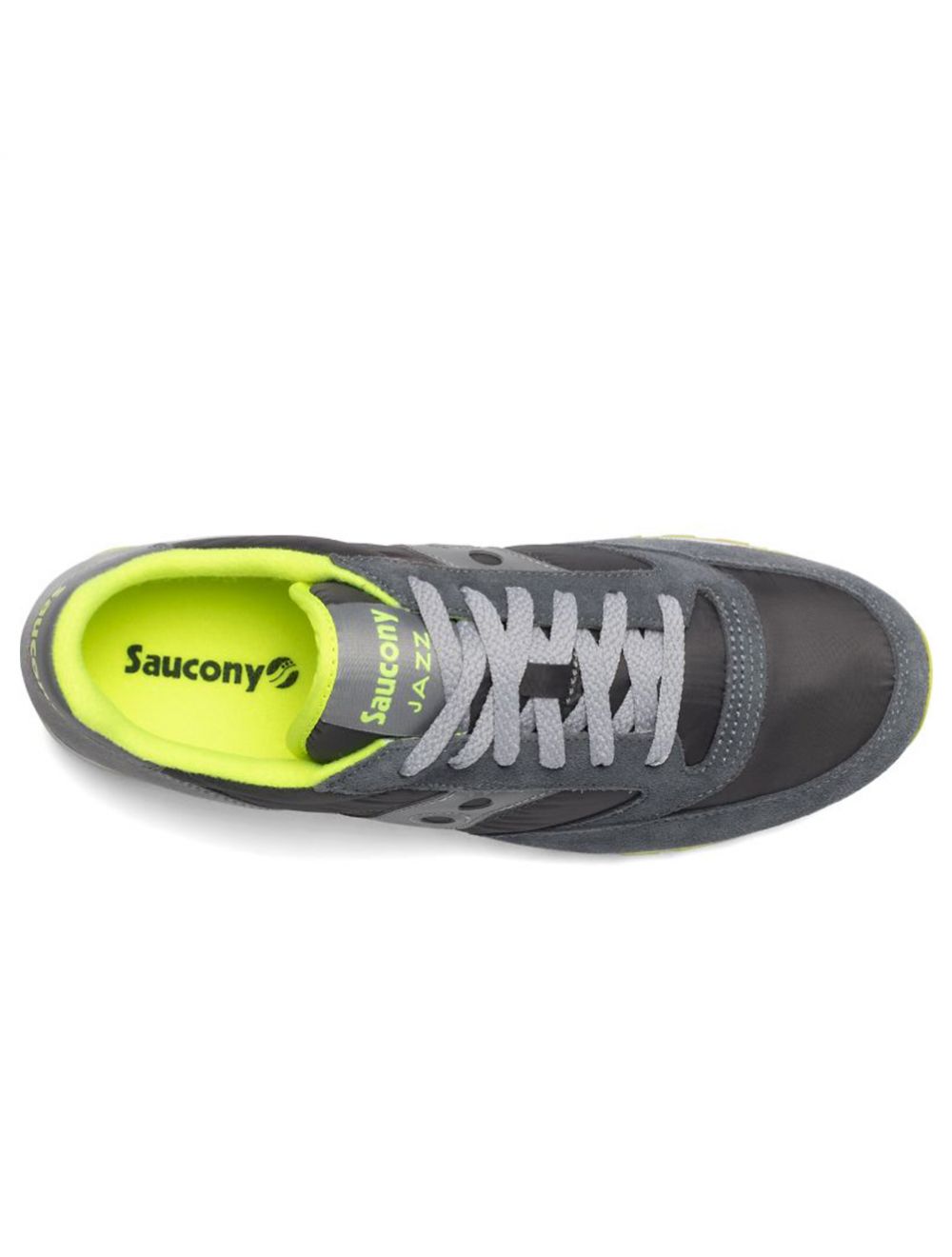 Saucony Jazz Original Pavement Grigio Giallo Fluo Scarpe Uomo Grigio 2023 - Imagen 6 de 7