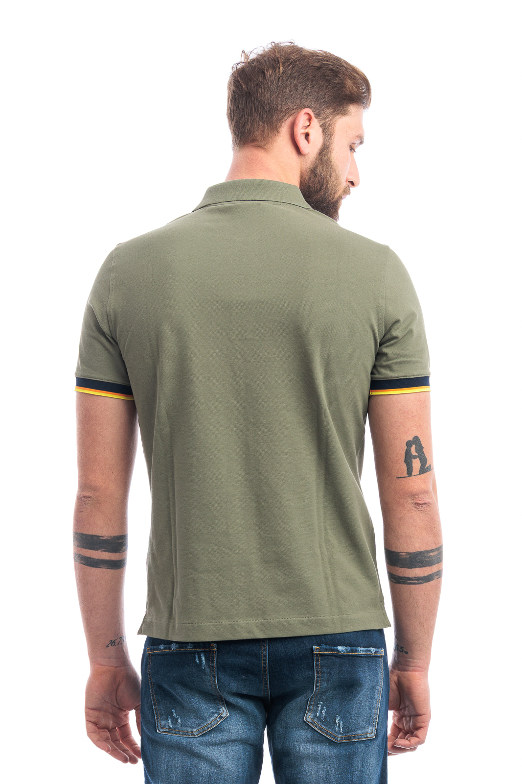 K-WAY Men T-shirt Green K1125BW V15