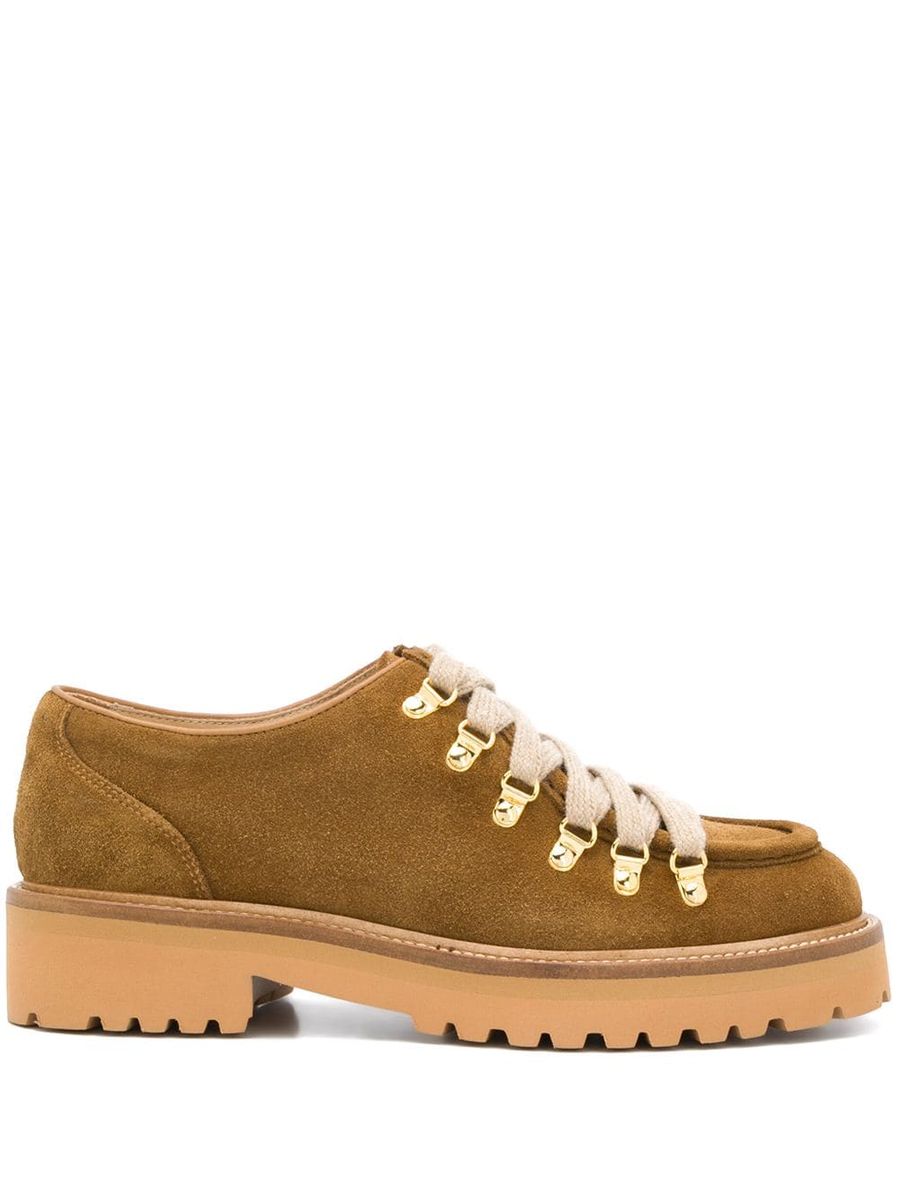 Scarpa crimp doucal's in pelle. uomo giglio - Stileo.it