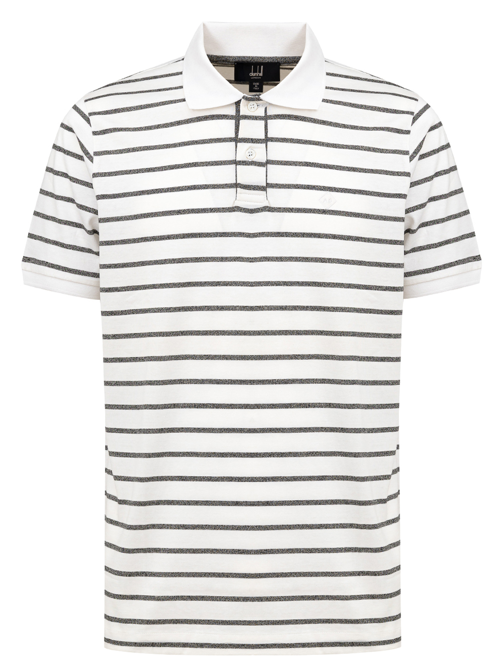 Dunhill Poloshirt Baumwolle gestreift - Bild 2 von 5