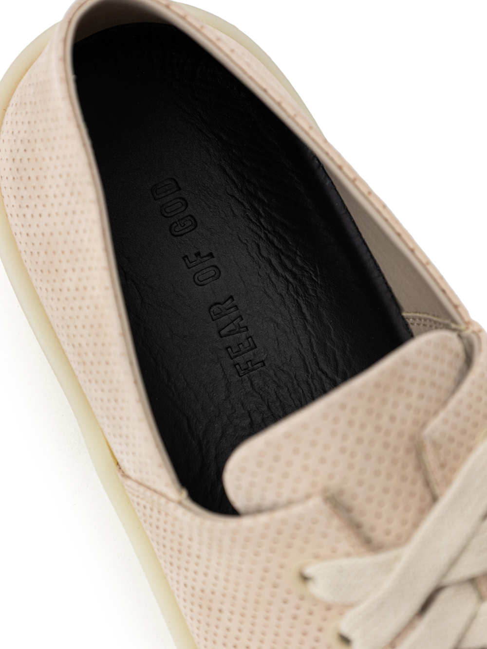 Sneaker Low-top in Suede Beige Fear of God - Imagen 6 de 8