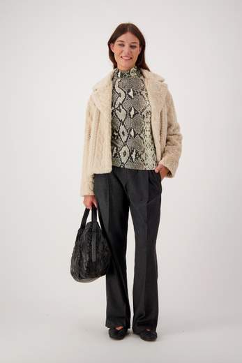 BELLEROSE TURIN PANTS ANTHRACITE