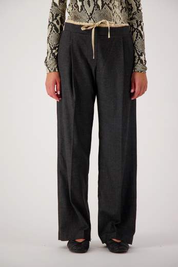 BELLEROSE TURIN PANTS ANTHRACITE