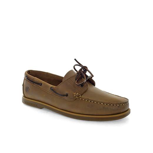 LUMBERJACK Scarpa barca in pelle ingrassata 7804