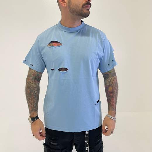 Neri strappi Top e t-shirt per Uomo | FASHIOLA.it